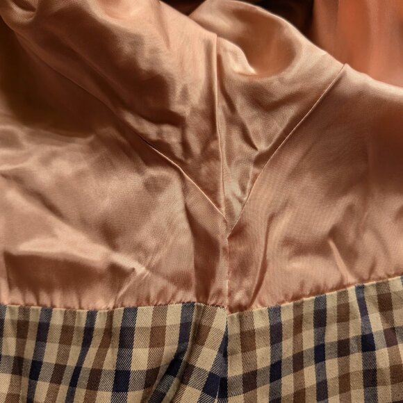 AQUASCUTUM Aqua 5 TRENCH coat MADE IN CANADA Sz 16 Sublime quality VINTAGE A GEM - Picture 14 of 16